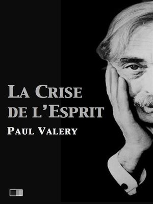 cover image of La crise de l'esprit